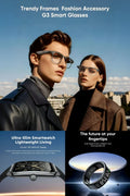 Future-Ready AI Gear: 🕶️ i-Rimless Business Smart Glasses, MT61 Smart Watch  & R11 Smart Ring